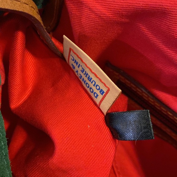 Dooney and Bourke Florentine genuine leather full flap saddle bag - Picture 12 of 16